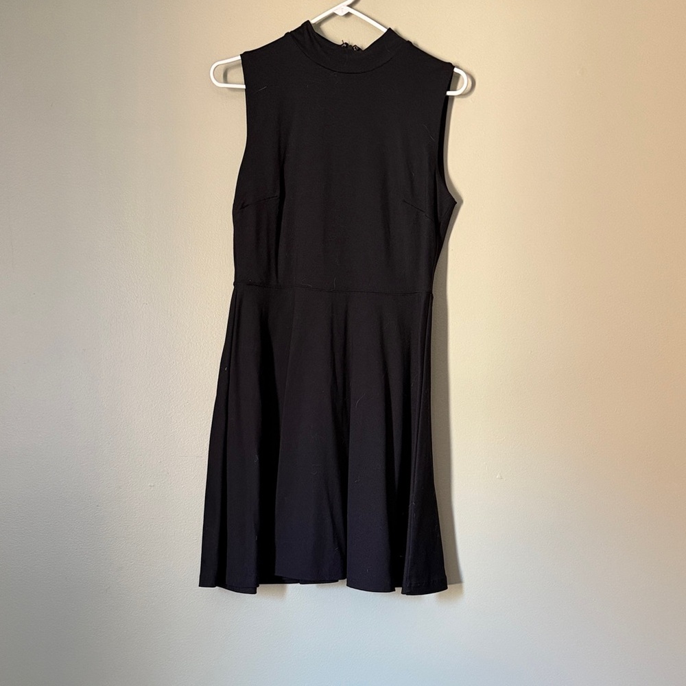 Cynthia Rowley Black Sleeveless Mini Dress